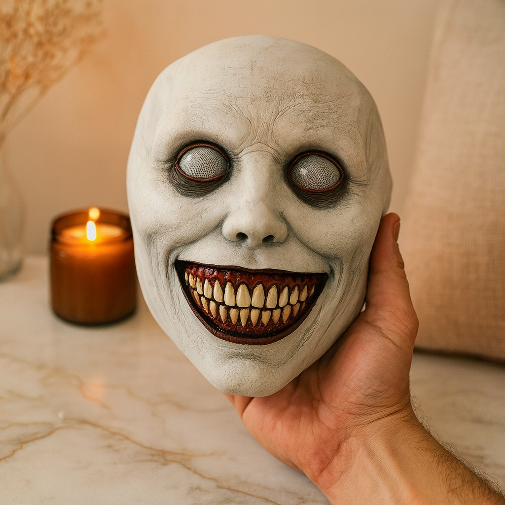 Masque de démon effrayant – Accessoire de cosplay d'Halloween