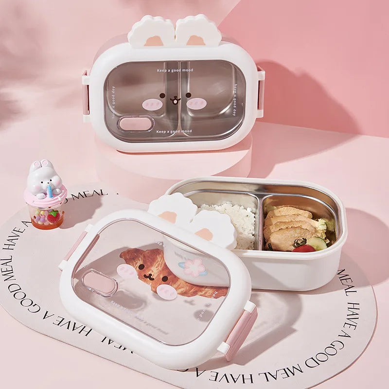 HopNChomp - Boîte à lunch pour enfant motif lapin