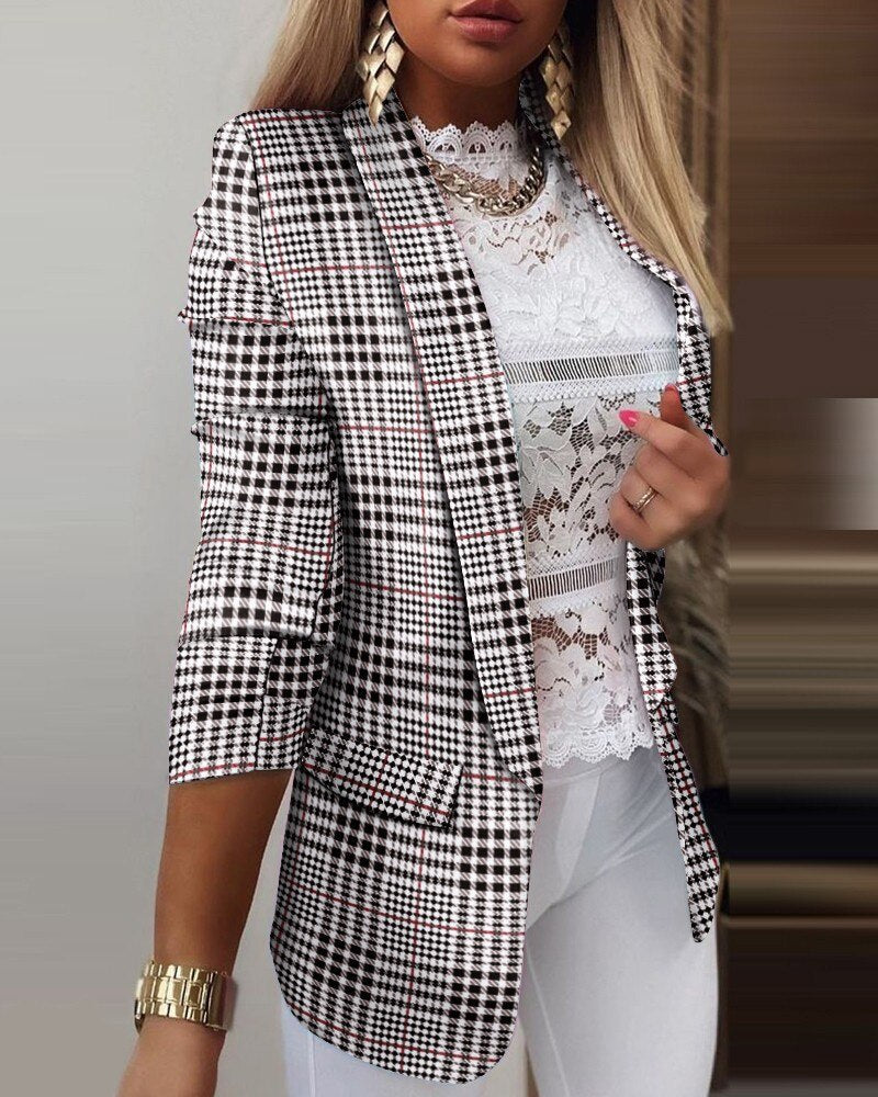Blazer batik chic