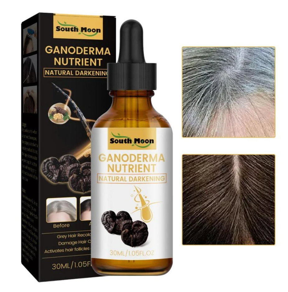 Sérum anti-cheveux gris au charme intemporel