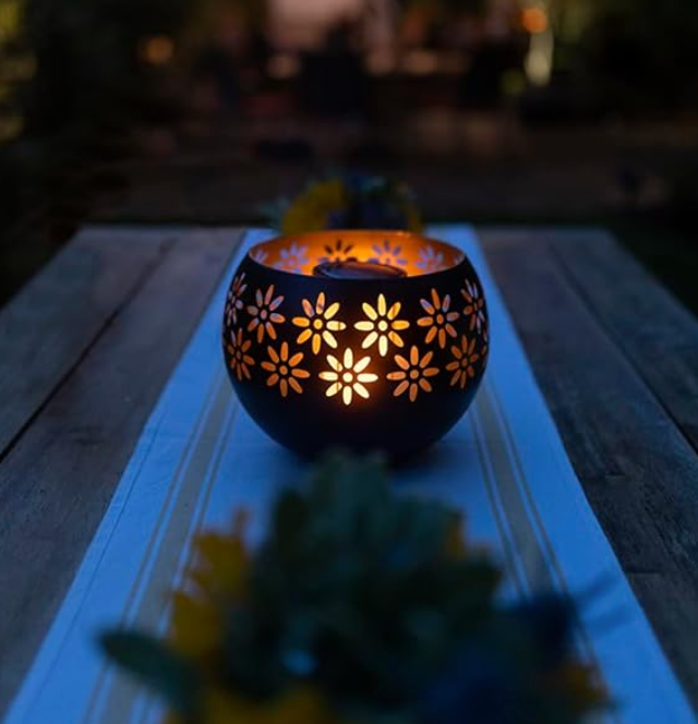 LumiBlomst – Lampe de fleurs solaire pour décoration extérieure