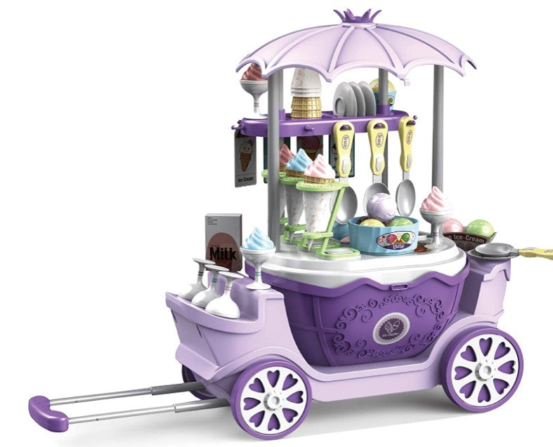 Véhicule de dessert de luxe pour enfants – ensemble de 69 pièces pour jouer de manière créative et inventer des aventures imaginaires