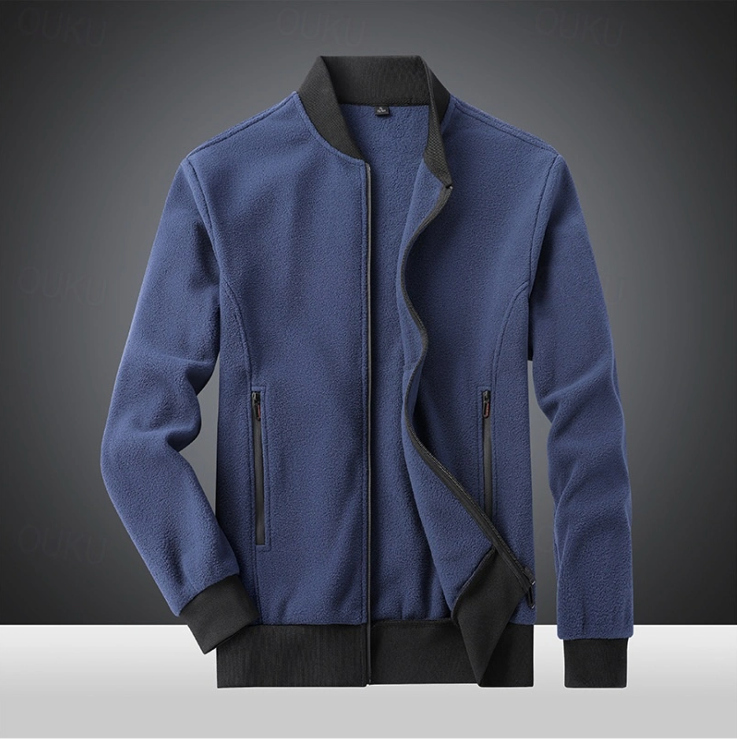 Oliver - Veste zippée en polaire chaude