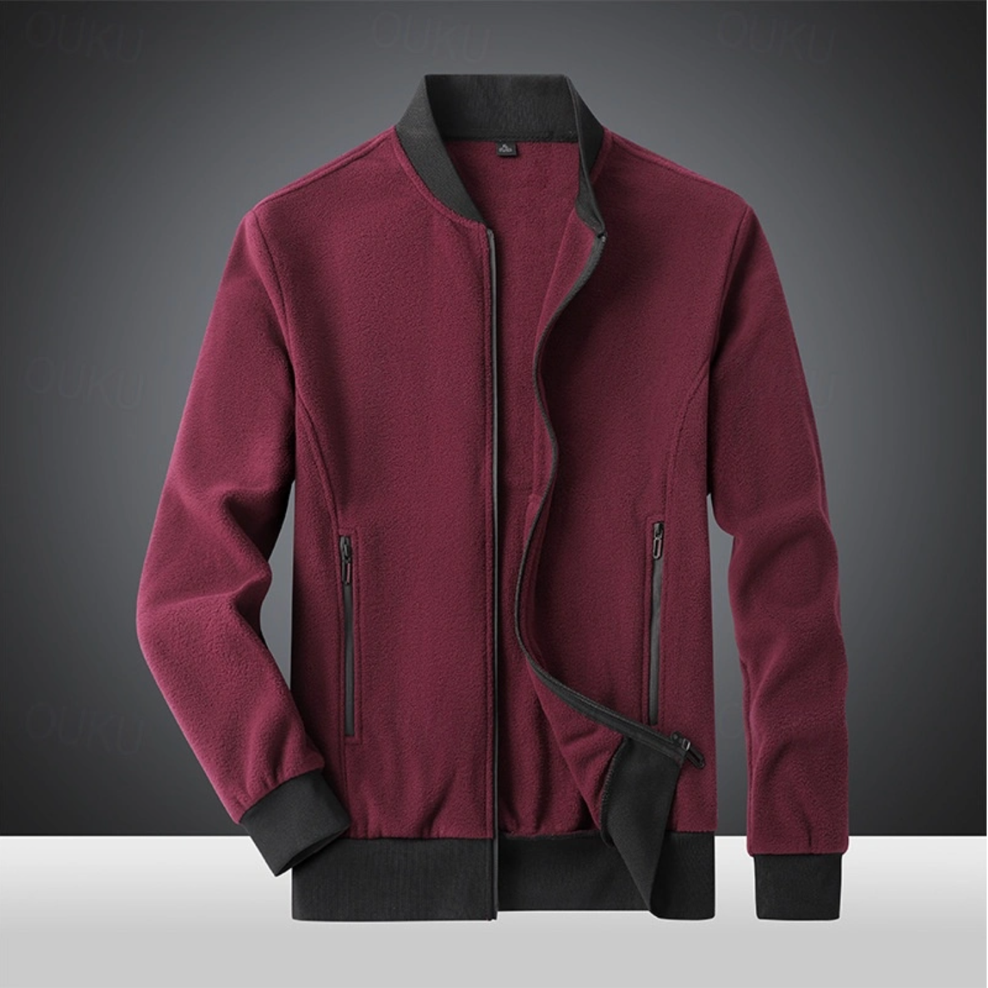 Oliver - Veste zippée en polaire chaude