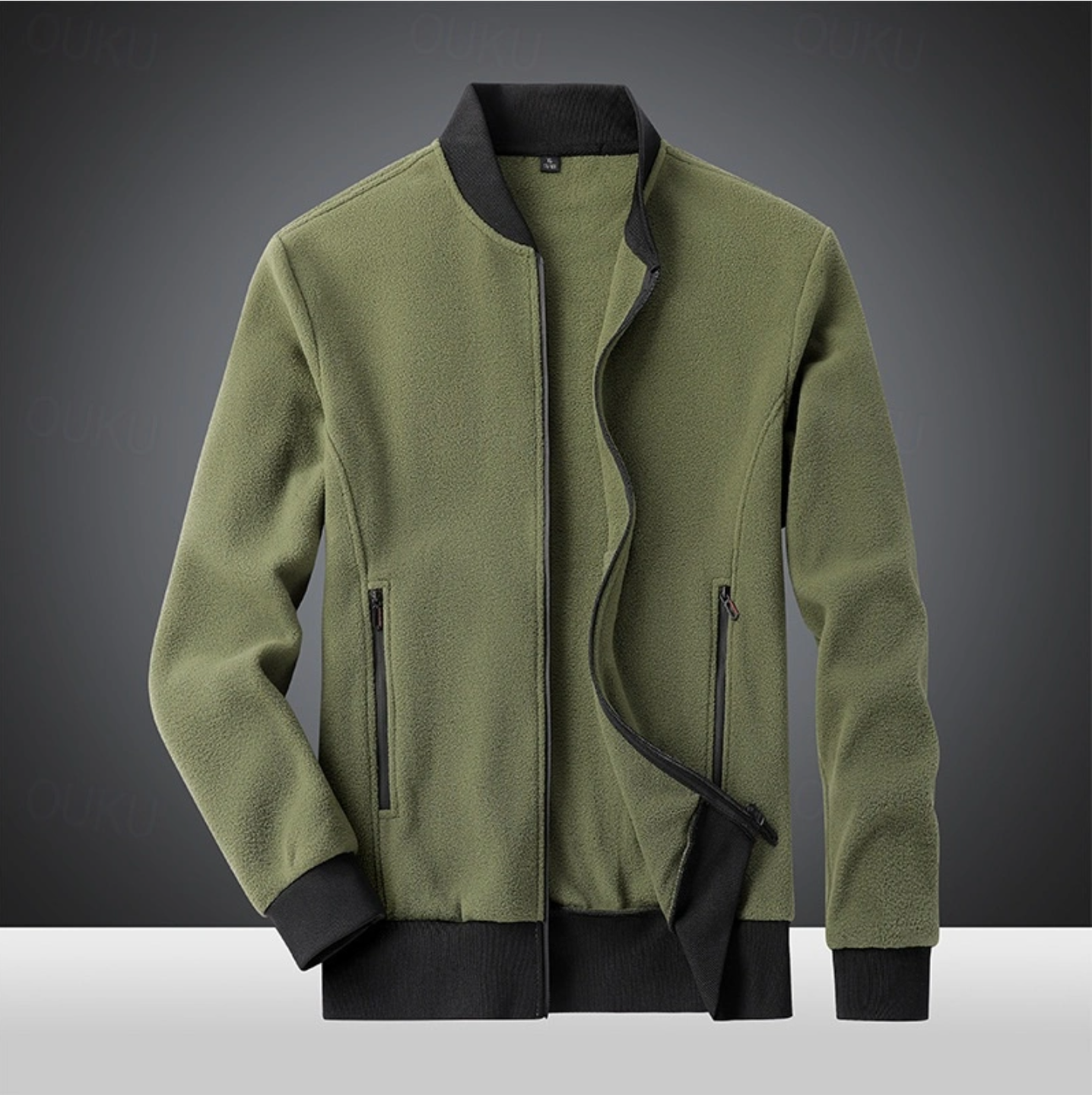 Oliver - Veste zippée en polaire chaude