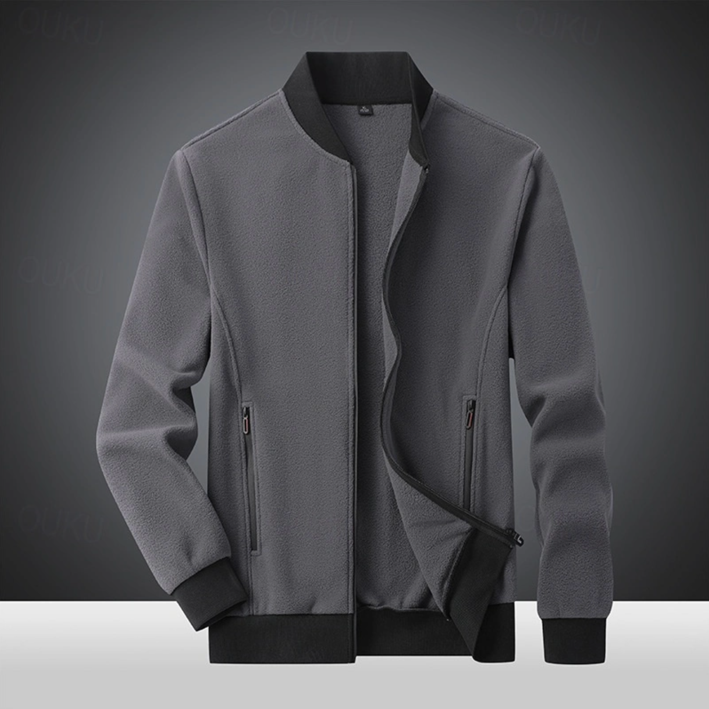 Oliver - Veste zippée en polaire chaude