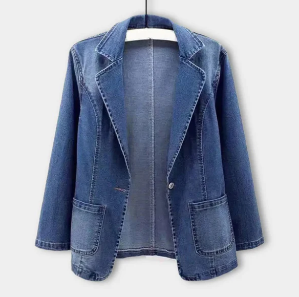 Veste en jean classique Rowena
