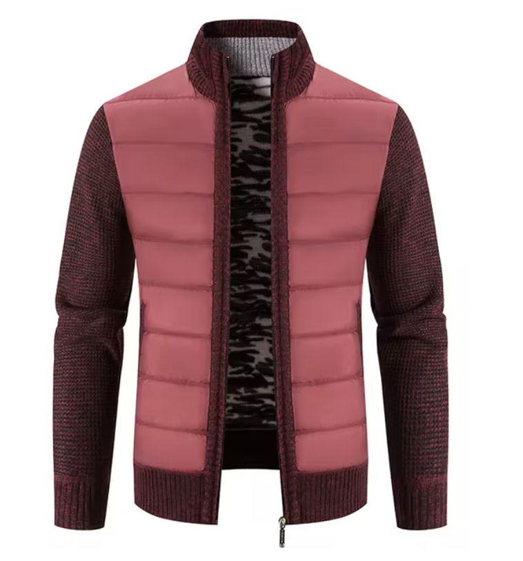 Pull en col montant Ethan – Veste pour homme à manches longues