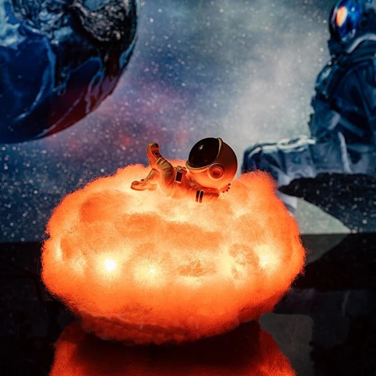 CosmicCloud - Lampe de nuit astronaute ciel