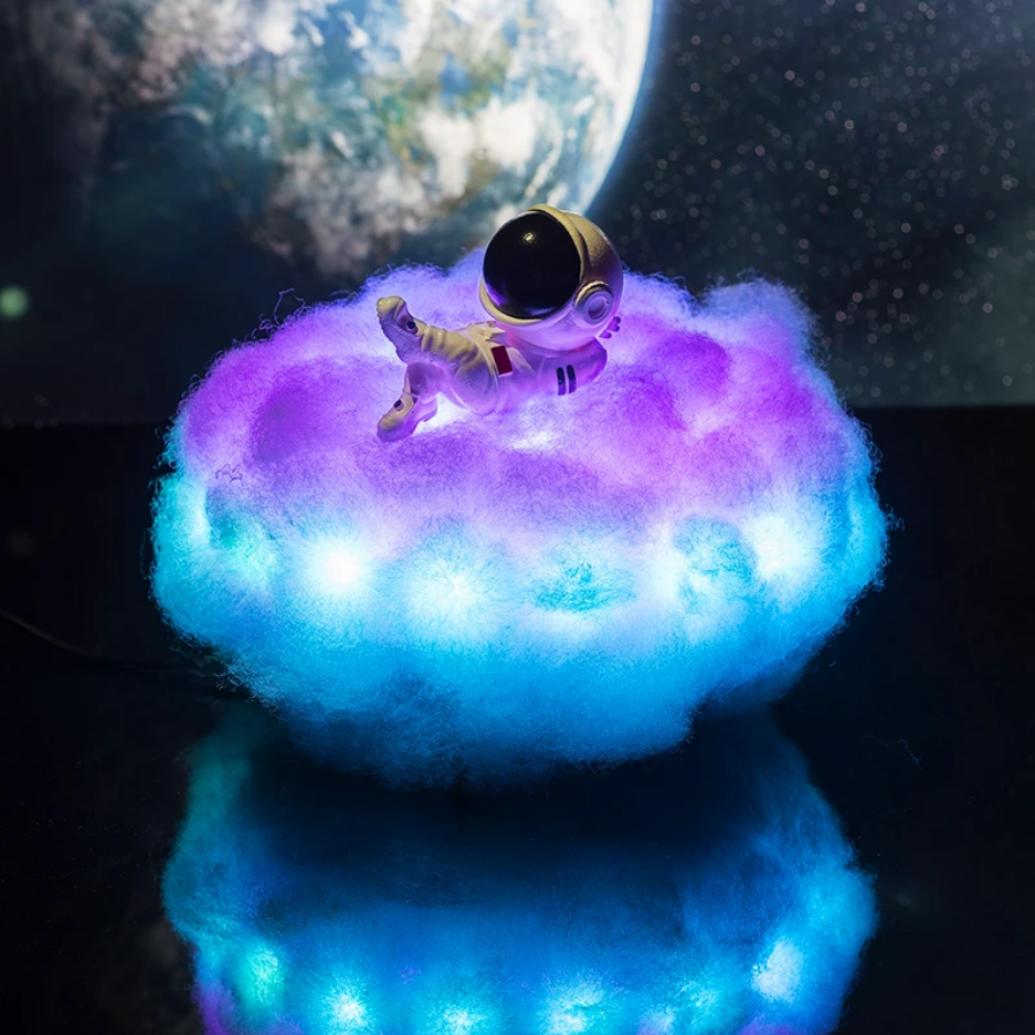 CosmicCloud - Lampe de nuit astronaute ciel