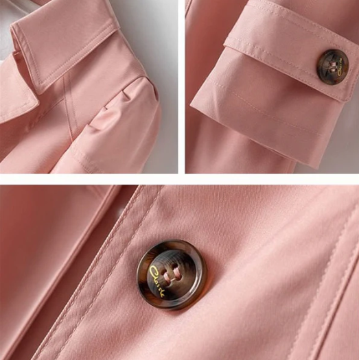 Trench-coat pour femme Lou | Sweet Blush