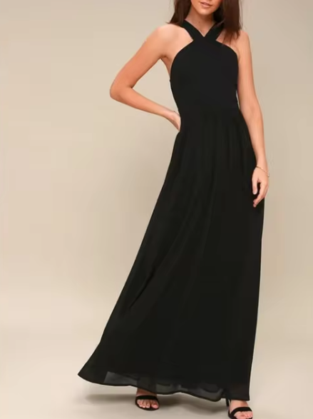 Robe Longue Luxueuse Leoney | Élégance Décontractée Sans Effort pour Toutes les Occasions
