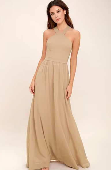 Robe Longue Luxueuse Leoney | Élégance Décontractée Sans Effort pour Toutes les Occasions