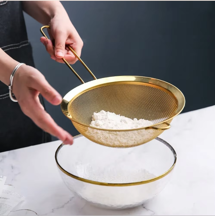 MultiSift 3-en-1 Sigt et Skyl – Pratique Passoire pour la Cuisine