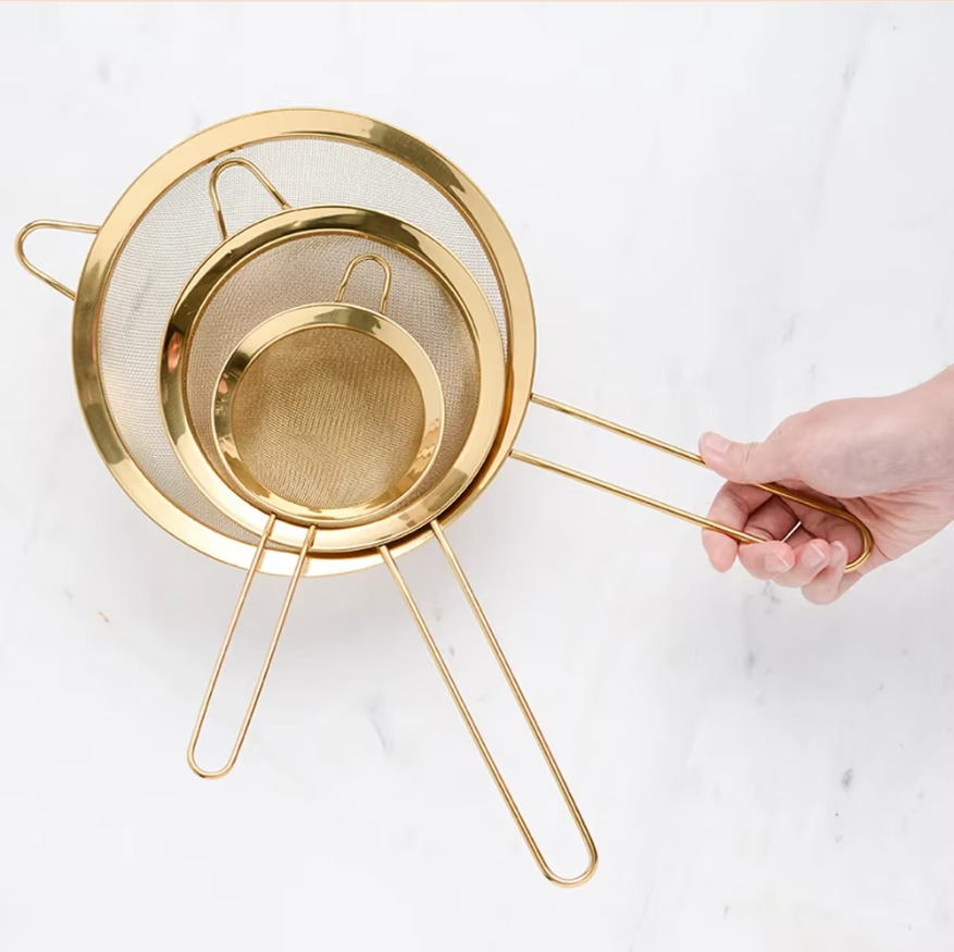 MultiSift 3-en-1 Sigt et Skyl – Pratique Passoire pour la Cuisine