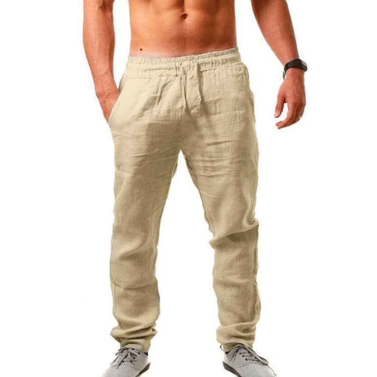 Lukas – Pantalons en lin d'été chic
