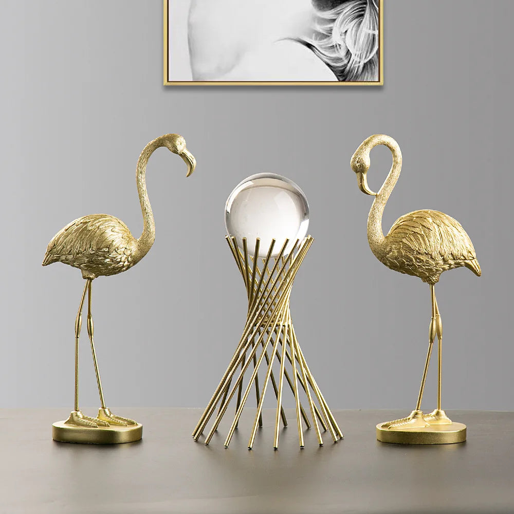 Figurine de flamant décoratif Flamora – Élégance et caractère unique pour votre maison