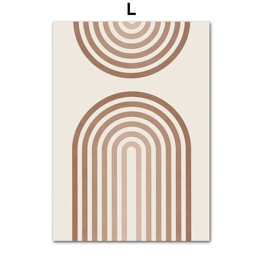 EarthEssence - Affiche murale minimaliste créative