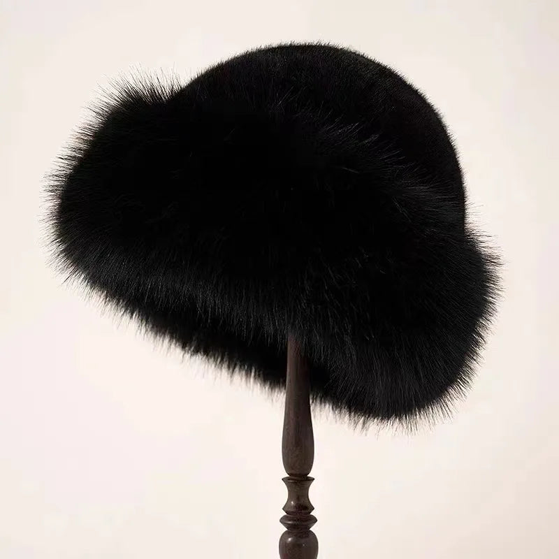 Chapeau en Fourrure Élégant Alma – Chaud et Sophistiqué pour les Jours Frais
