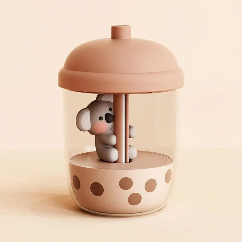 Diffuseur KoalaBreeze – Design de tête de légende avec koala tournant