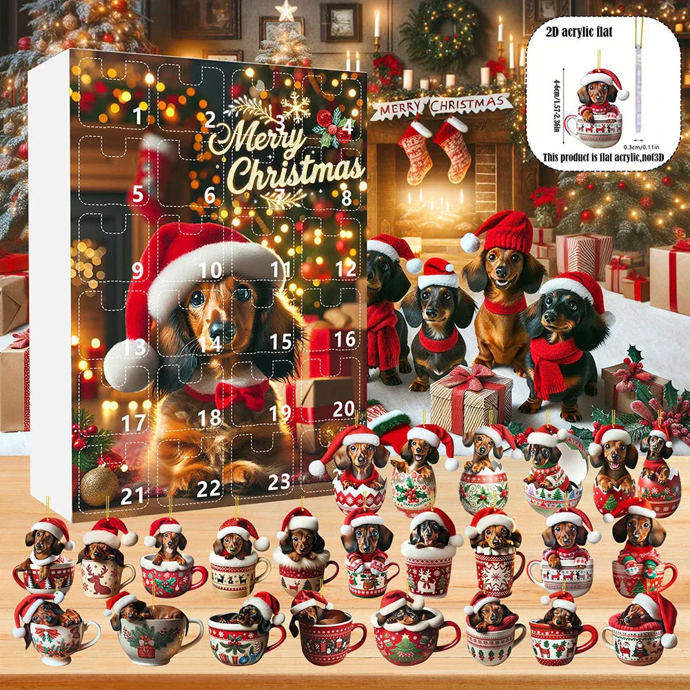 Calendrier de l'Avent Holiday Paws 2025 - 24 jours de bonheur canin