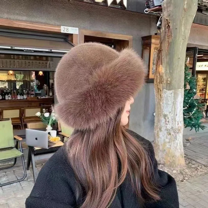 Chapeau en Fourrure Élégant Alma – Chaud et Sophistiqué pour les Jours Frais