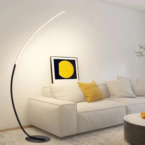 ArcGlow - Lampe de sol moderne et minimaliste