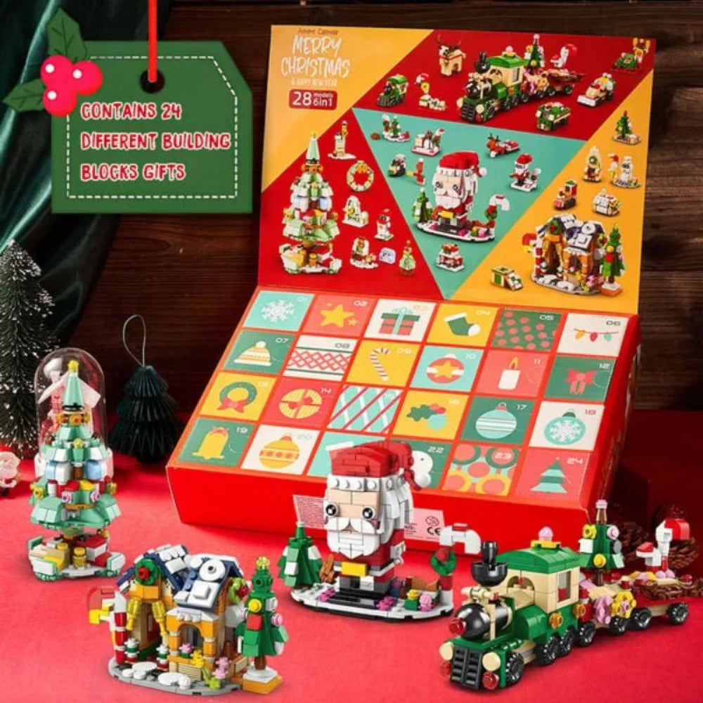 Calendrier de l'Avent Puzzle de Blocs Surprise