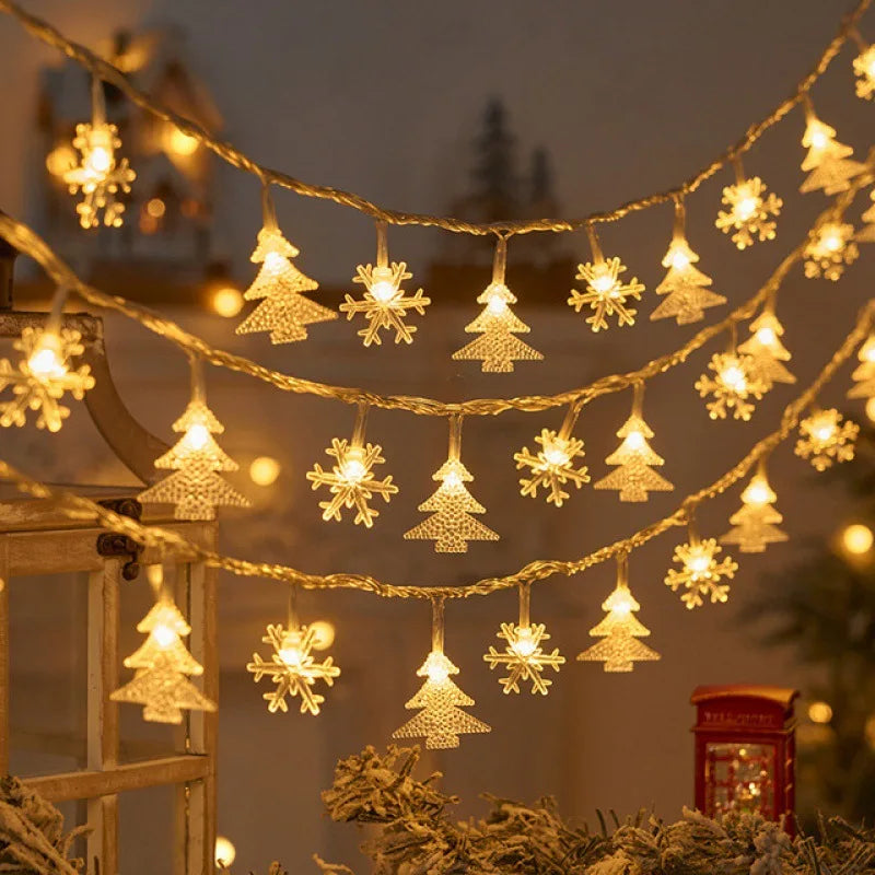 Guirlande lumineuse LED pour arbre de Noël
