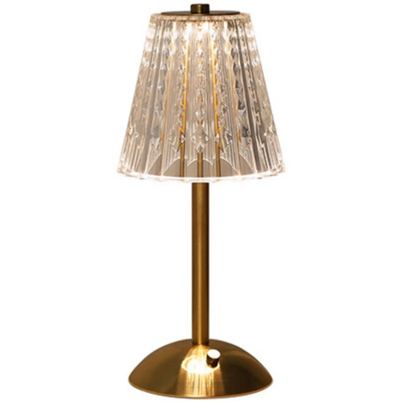 Lampe de bureau LED en cristal