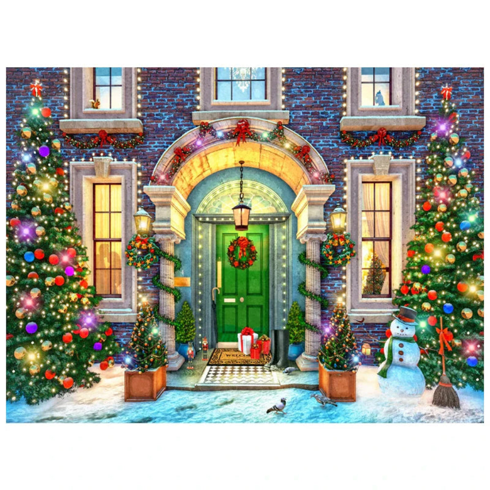Calendrier de l'Avent avec puzzle de Noël – Compte à rebours de 24 jours