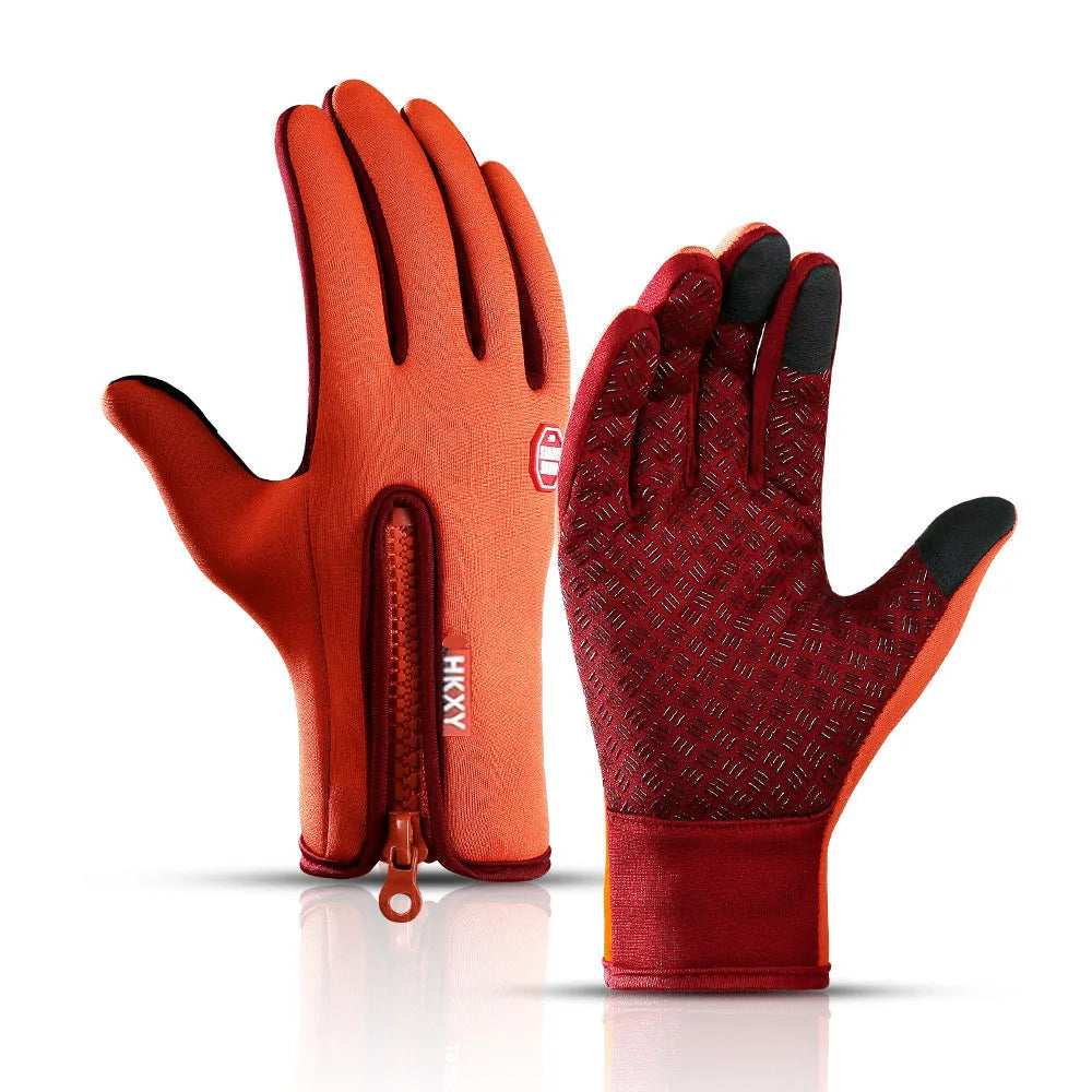 Gants tactiles d'hiver - Gants chauds pour le cyclisme, la conduite et les activités de plein air