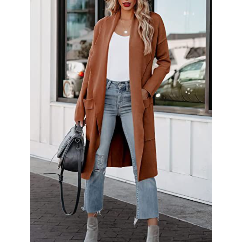 Manteau long chic pour femmes