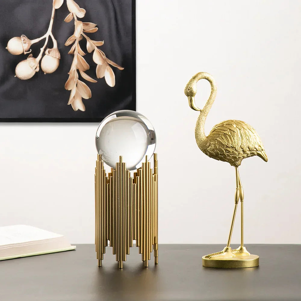 Figurine de flamant décoratif Flamora – Élégance et caractère unique pour votre maison
