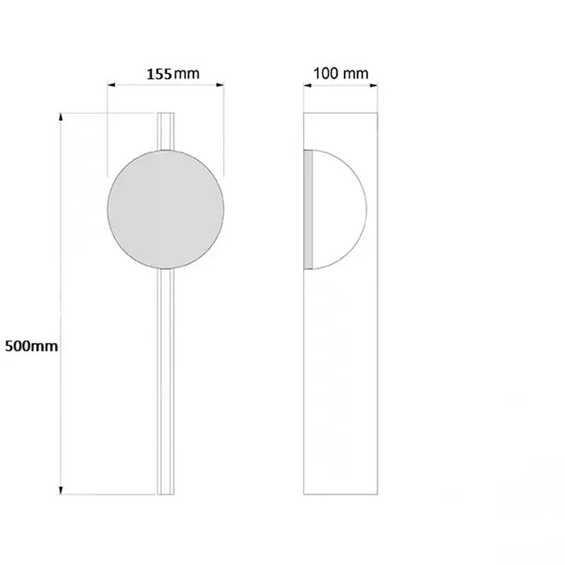 LuxeBeam - Applique murale LED moderne