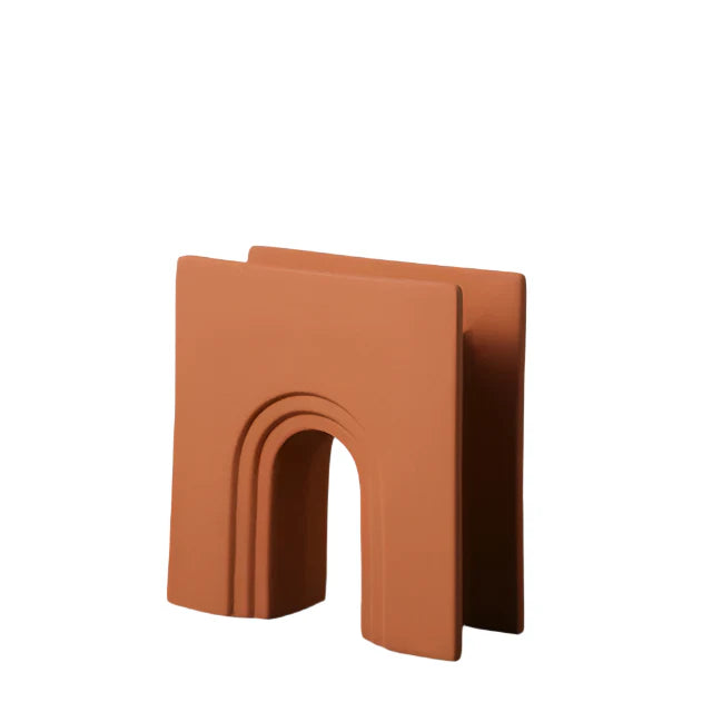Vase en céramique artisanale GeoSculpt – Design géométrique moderne