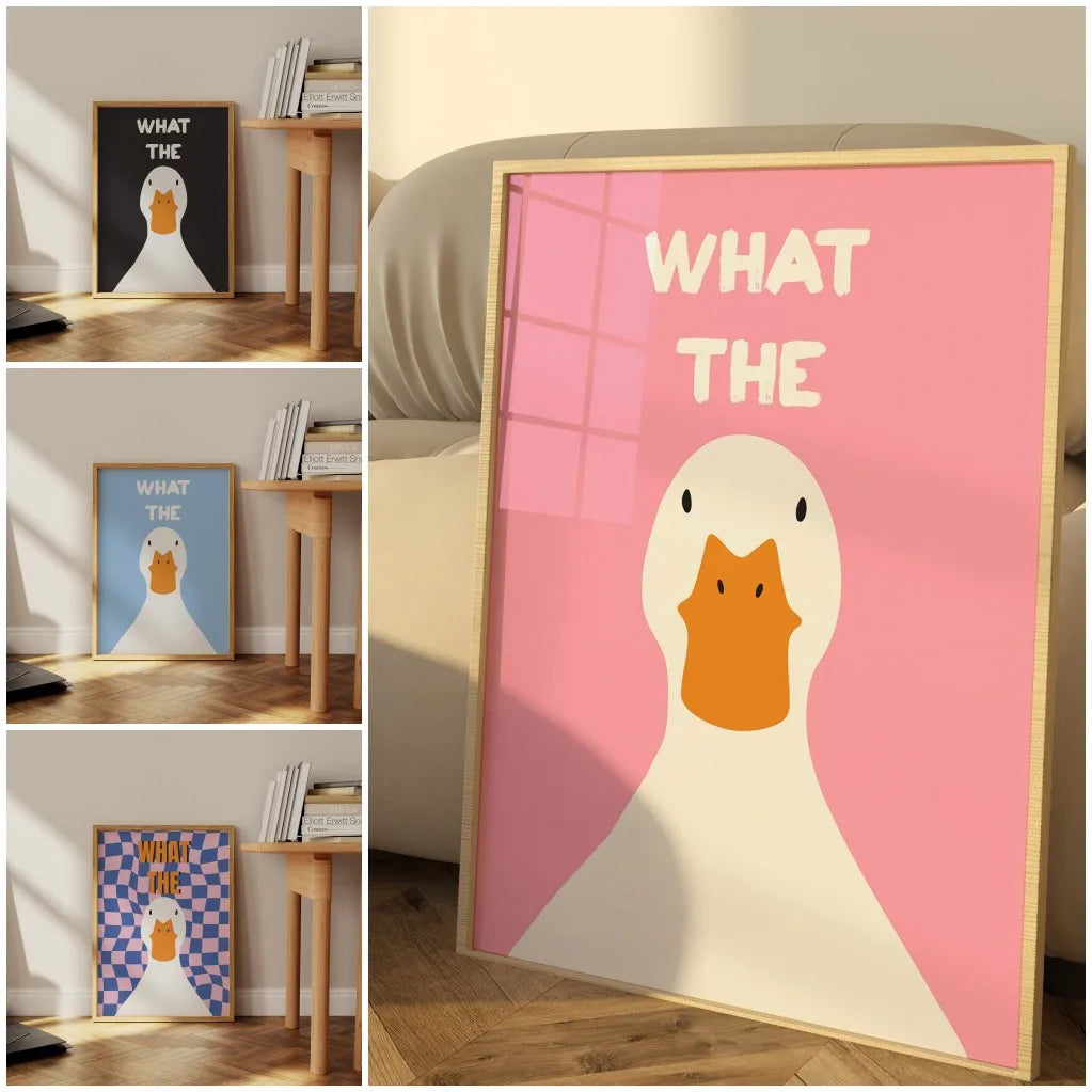FunSchemes - Affiche décorative Canard excentrique