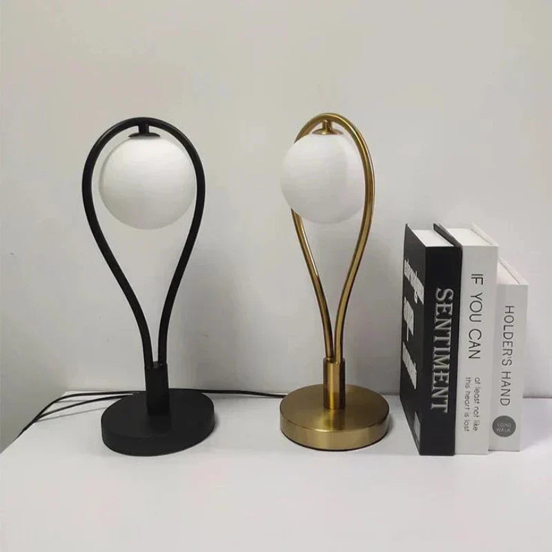 LumiSphere - Lampe de table moderne minimaliste