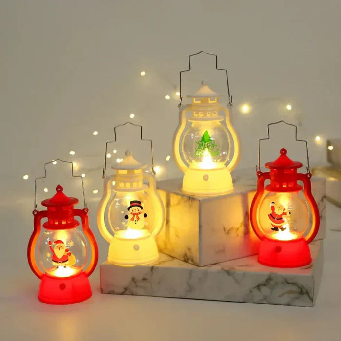Centre de table lumineux de Noël
