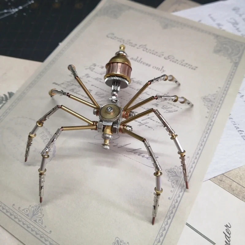 MechaSpider - Araignée mécanique inspirée du steampunk