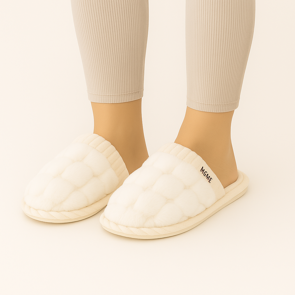 Selene | Pantoufles d'hiver en peluche
