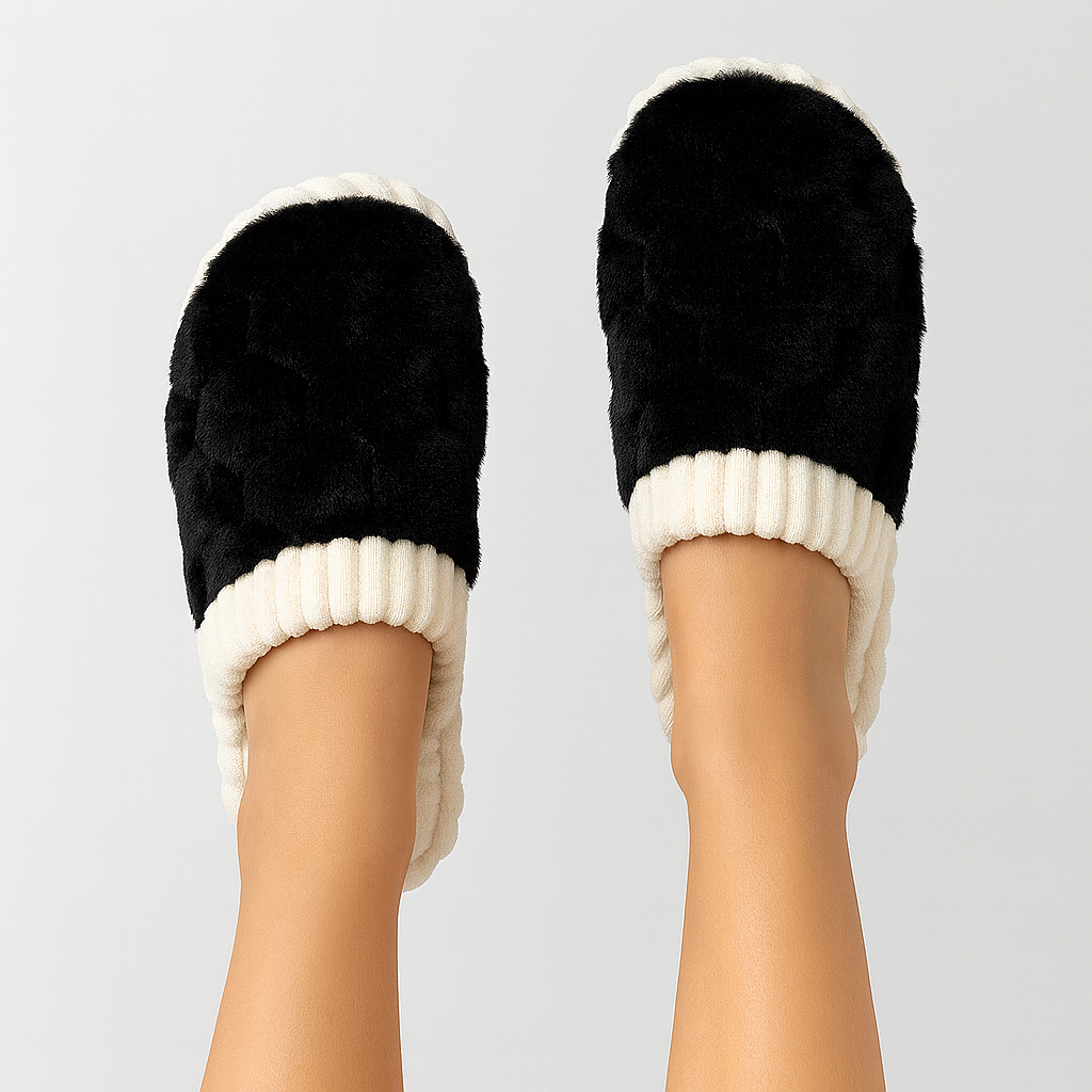 Selene | Pantoufles d'hiver en peluche