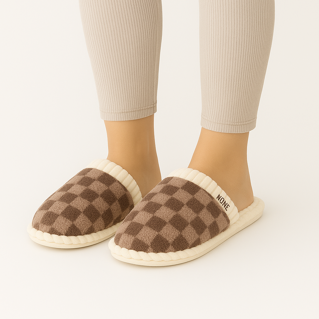 Selene | Pantoufles d'hiver en peluche