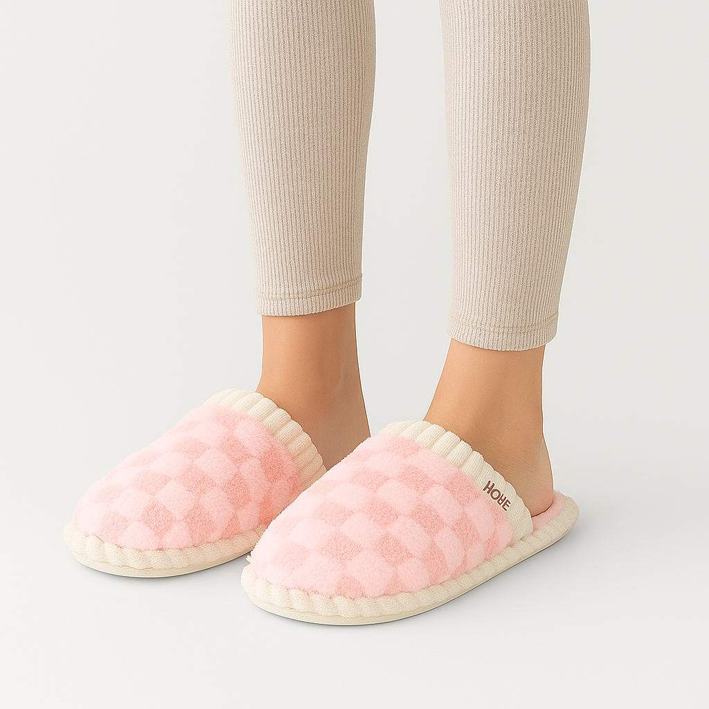 Selene | Pantoufles d'hiver en peluche