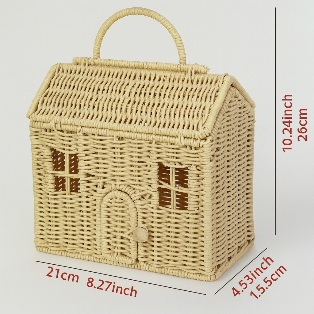 Serava | Panier de rangement avec mouche
