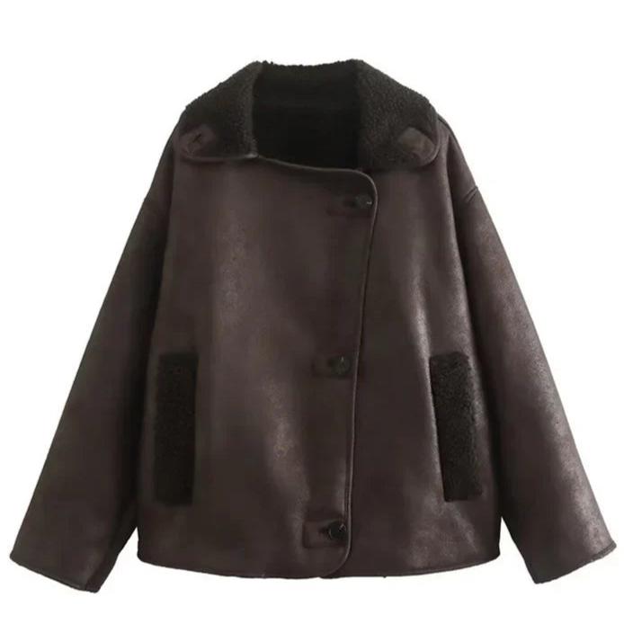 Linnea - Veste en polaire réversible avec poches