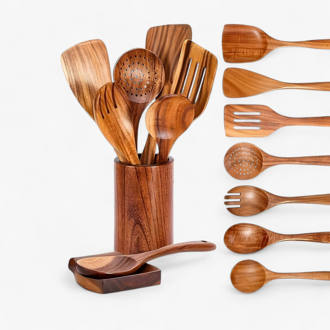 Ustensiles de cuisine robustes – Résistants à la chaleur et durables pour la cuisine quotidienne