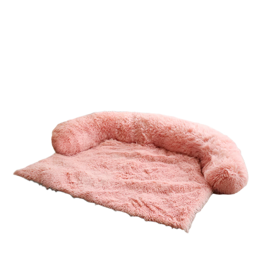 SnuggleNest - Canapé-lit en peluche pour animaux de compagnie pour un confort et une détente ultimes