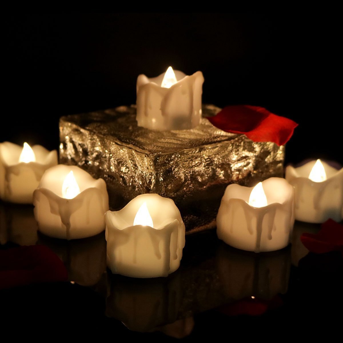 Bougies LED GlowEase avec Télécommande