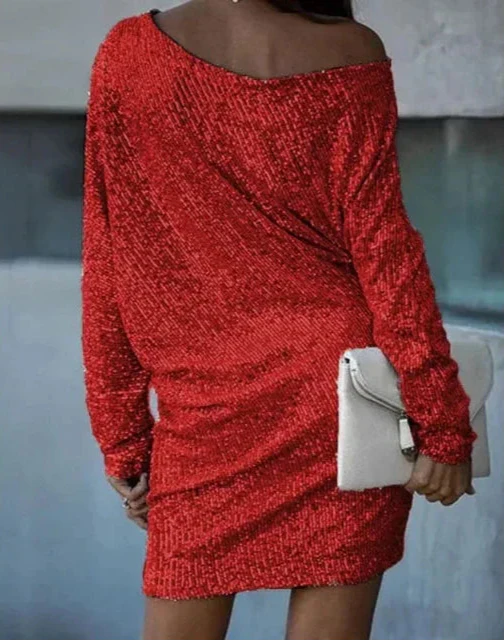 Valerie - Superbe robe mini asymétrique